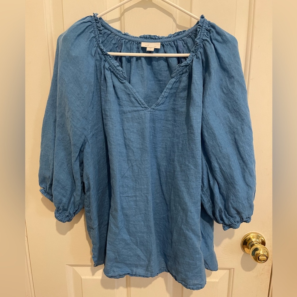 J Jill peasant blouse